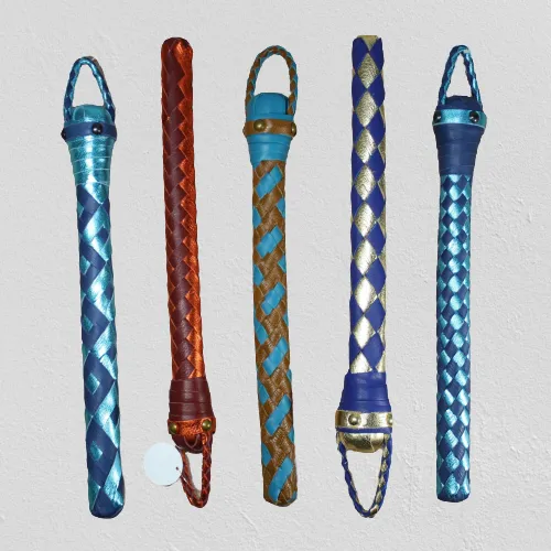 BraidJack! - Braided Leather Thumper - Braided Leather Paddle