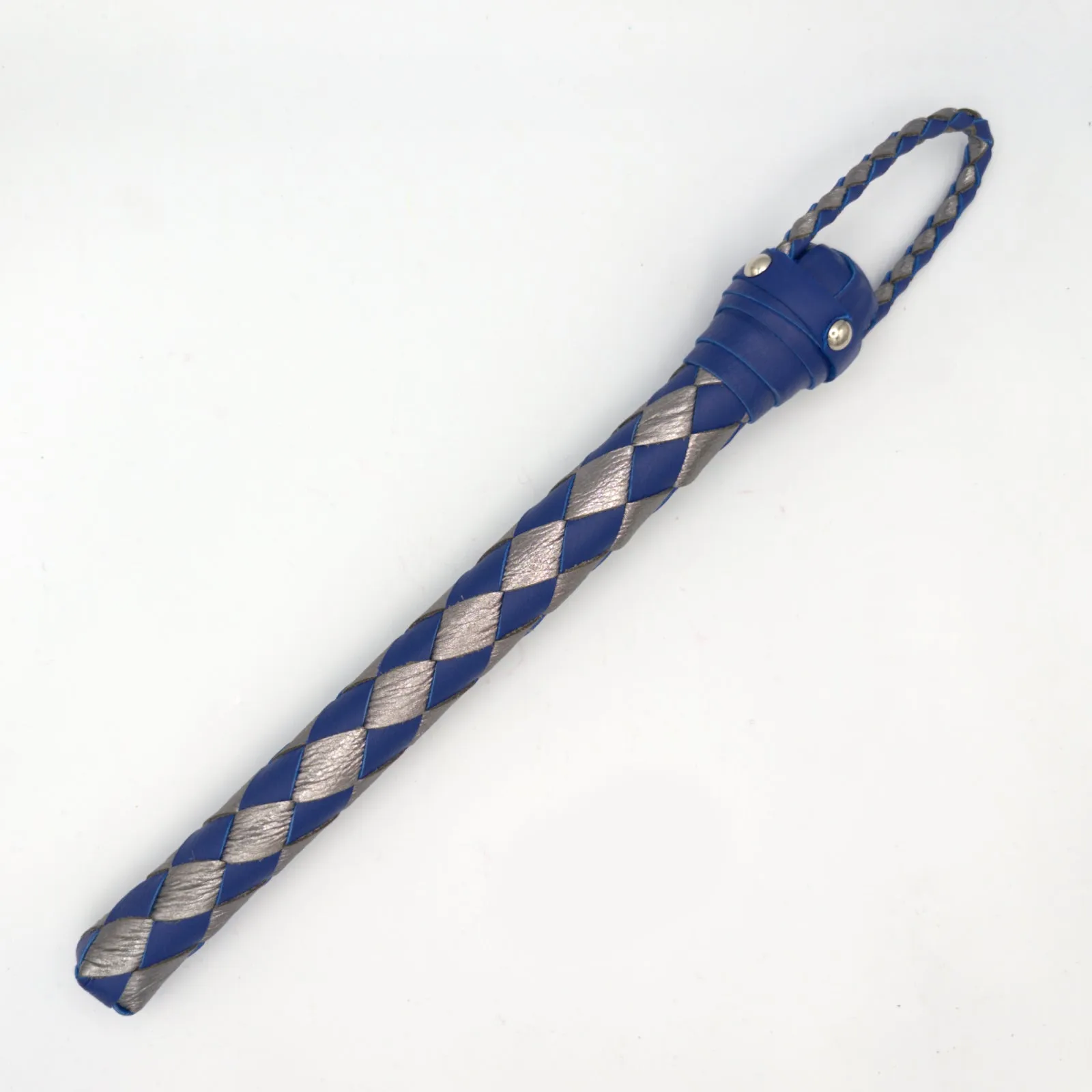 BraidJack! - Braided Leather Thumper - Braided Leather Paddle