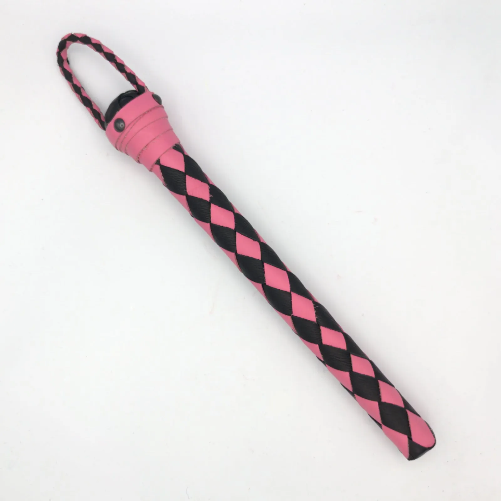 BraidJack! - Braided Leather Thumper - Braided Leather Paddle