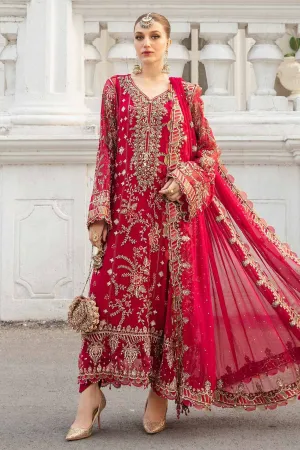 Maria B Unstitched 3 Piece Luxury Chiffon Collection'2024-MPC-07
