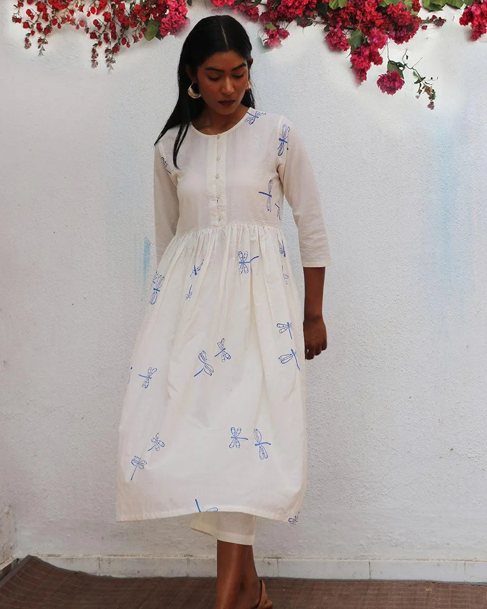 Mehri Blockprinted Cotton Kurta Set - BGVL