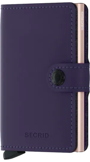Miniwallet: Matte Purple