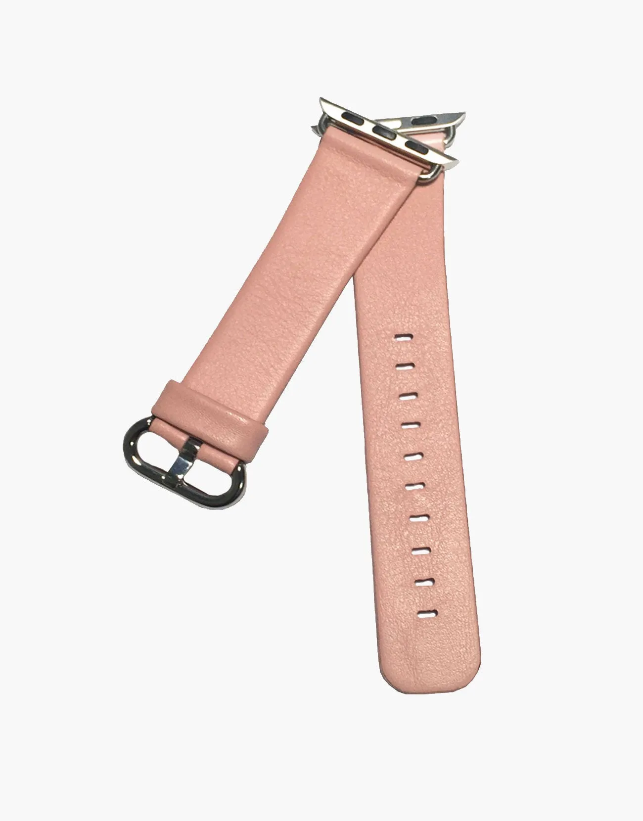 Pink Apple iWatch Style Straps Universal Smooth Calf leather