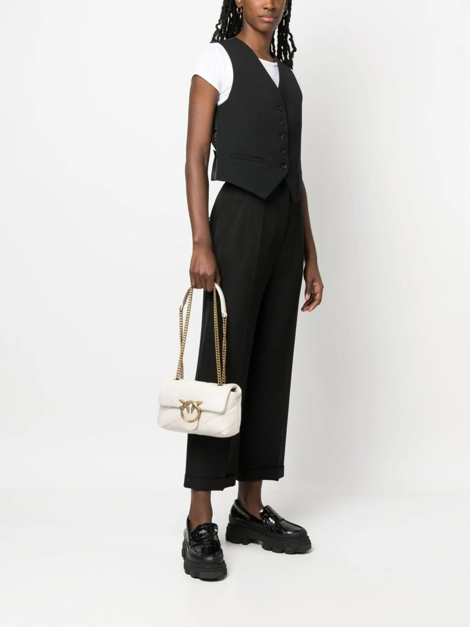 quilted shoulder bag